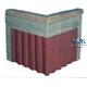 Spundwand Beton Ecke/ sheet pile corner