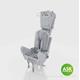Ejection Seat - M.B Mk.2 with seat belts, f.Revell