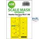 Hawker Sea Fury FB.11 double-sided mask for Airfix