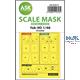 Yak-9D double-sided express mask, self-adhesive