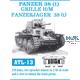 Panzer 38(t), Grille H/M, Panzerjäger 38 tracks