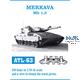 Merkava Mk. 1, Mk. 2 tracks