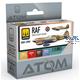 ATOM RAF WWII Desert Colors Set