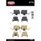 L1500S LLG WWII German Fire Truck with trailer pro