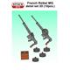 French Reibel MG detail set 3D 1:72