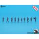 1/144 Airport ground staff (20 figures)