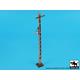 Telegraph poles (2 pcs) 1:35