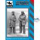 Soviet fighter pilots winter WWII set N°2 - 1:32