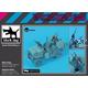 Vickers K for SAS Jeep (5 pcs) 1:16