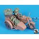R 75 with sidecar accessories set - 1:16