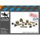 Russian Army WWII equipment accessories set 1/35