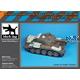 British cruiser tank A34 Comet accessories set