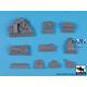 British cruiser tank A34 Comet accessories set