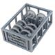 Fire-Damaged Road Wheel Set early Panther D (1:72)