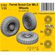 Ferret Scout Car Mk. 2 Wheels for Airfix kits