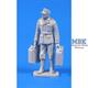 German WWII Soldier with Fuel Cans 1/48