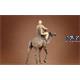Afrikakorps Soldier Riding Camel 3D Print 1/48