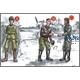 Soviet Pilots and Mechanic WW II