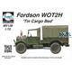 Fordson WOT2H (15CWT) Tin Cargo Bed 1:72