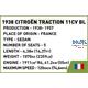 Citroen Traction 11CVBL
