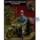 WWII German Motorcycle Rider +  accessoires set