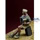 DAK Soldier playing Accordion, Nord Africa 1941-43