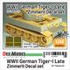 Tiger I Mid/Late Zimmerit Decal set (1/48)