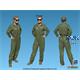 US Female pilot standing in flight suit (3D-Print)