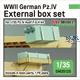 Panzer IV External box set (Ausf. F / G / H)