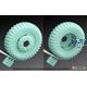 US M3/M3A1 Half Track Sagged Front wheel set(1)