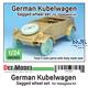 Kübelwagen Sagged Wheel set 1 1/24