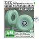 Sd.kfz.9 Famo Sagged Front Wheel set (2) - Dunlop