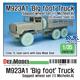 M923A1 BIG FOOT Truck Mich. XL Sagged Wheel set