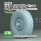 UAZ - 469 Utility Truck Sagged Wheel set (Zvezda)