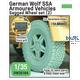 German Wolf SSA Sagged Wheel set (2) (Neverland)