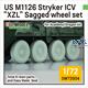 US M1126 Stryker ICV "XZL" Sagged wheel set