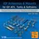 IDF Antennas & Mounts AFV, Tanks & Softskins