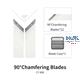 DSPIAE “I-deal” Chamfering Blades 90°