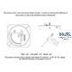 DSPIAE Stepless Adjustment Circular Cutter
