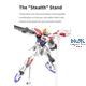 DSPIAE General Purpose Model Display Stand-Clear