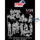 1940 French Infantrymen at Rest Big Set