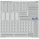 Consolidated B-24J Liberator bomb racks 1/48