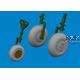 Martin B-26G Marauder wheels 1/48