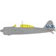 Mitsubishi A6M2-K TFace 1/48 Masking Tape