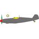 Bf-109G-6 late framed canopy TFace Masking Tape