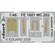 Macchi MC.202 seatbelts STEEL 1/48