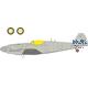 Avia S-199 bubble canopy TFace Masking Tape