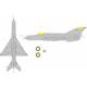 Mikoyan MiG-21MF TFace 1/48  Masking Tape