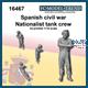 Spanish civil war, nationalist tank crew
