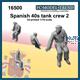 Spanish tank crew 40s #2 (1:16)